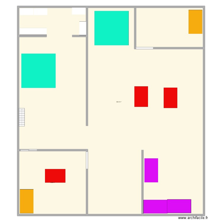 indus compo 1. Plan de 2 pièces et 786 m2