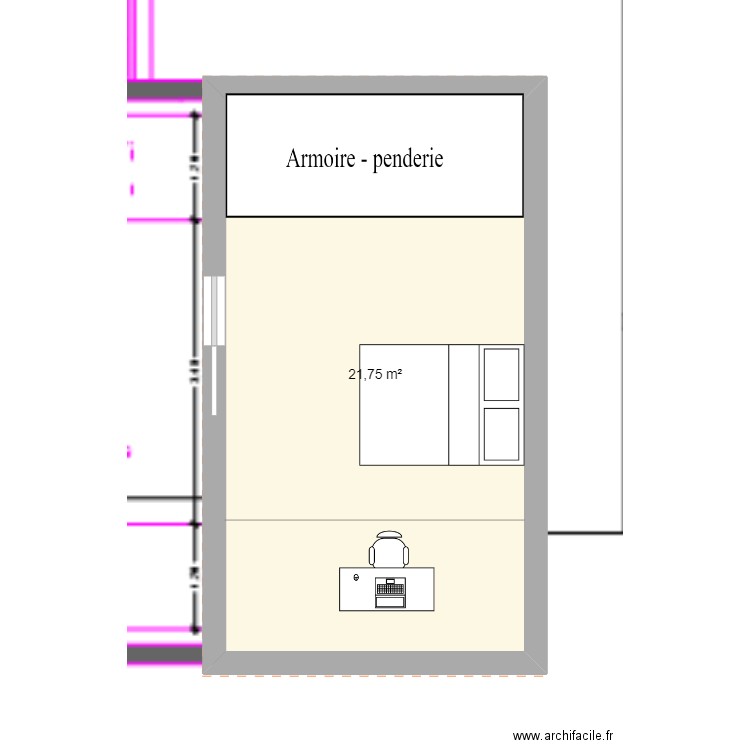 Plan archi. Plan de 14 pièces et 127 m2