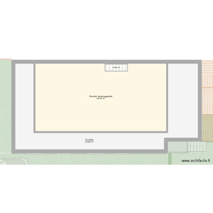 Plan Overijse. Plan de 10 pièces et 200 m2