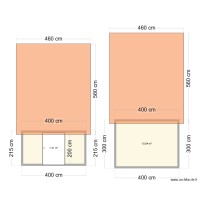 Avis de jardin façades avant et arrière 