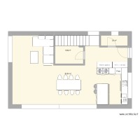 Plan rez amenagement