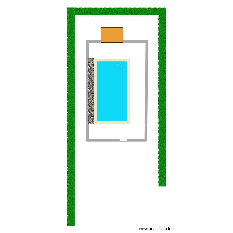 PISCINE. Plan de 0 pièce et 0 m2