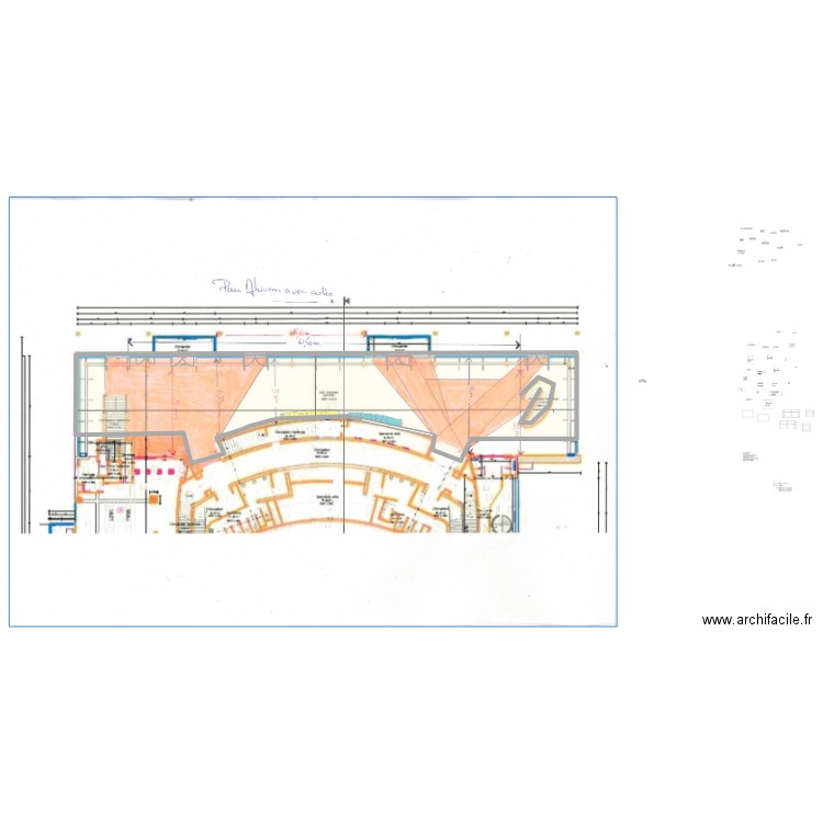 EMS. Plan de 1 pièce et 466 m2