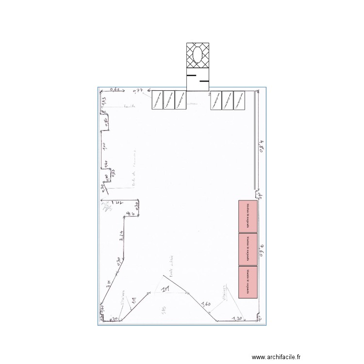 Projet Cherbourg. Plan de 0 pièce et 0 m2