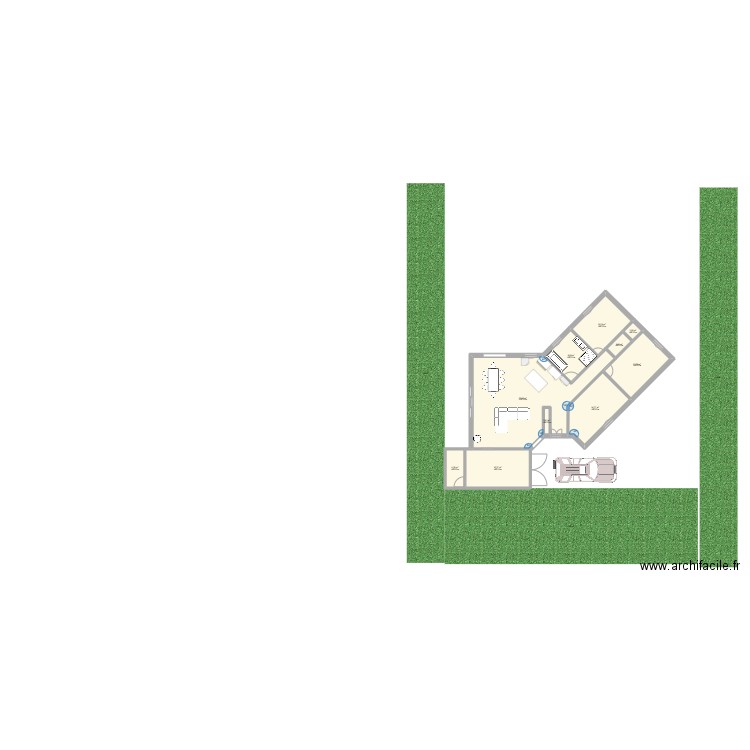 belley2. Plan de 10 pièces et 124 m2