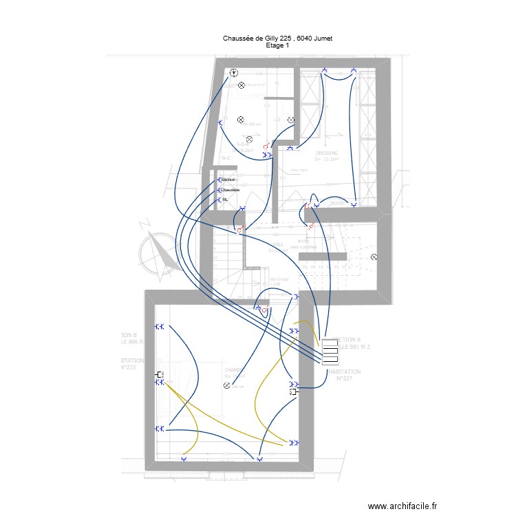 marina 2eme etage . Plan de 0 pièce et 0 m2