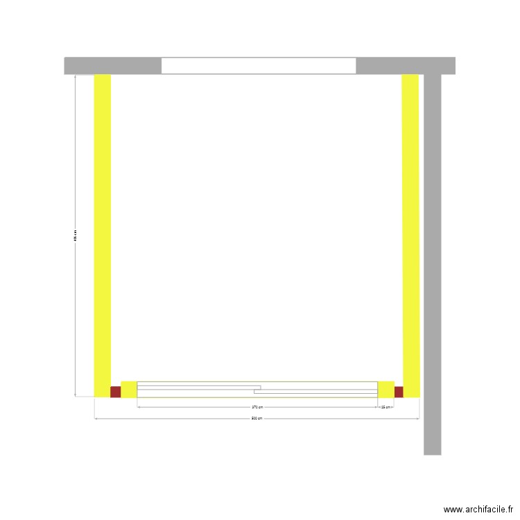 KIT extension 3 murs + 1 baie vitrée. Plan de 0 pièce et 0 m2