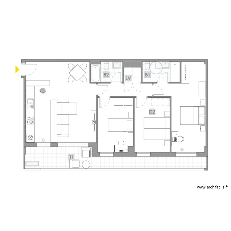 VADORREY 02. Plan de 0 pièce et 0 m2