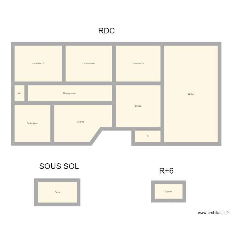 350602004. Plan de 12 pièces et 118 m2