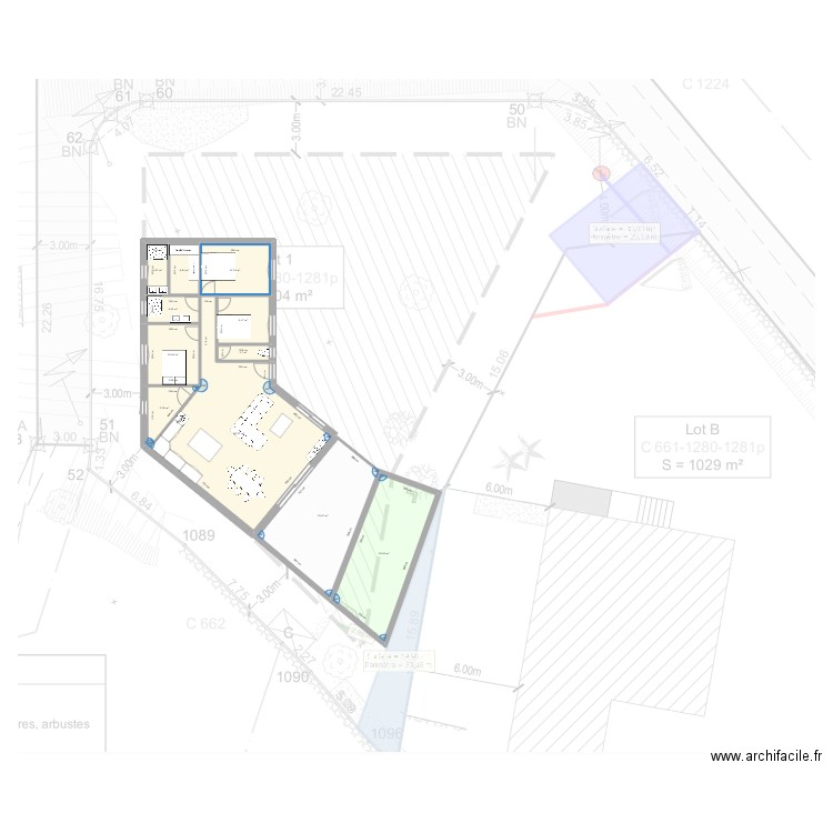 Renarde 1 03-11-2024. Plan de 11 pièces et 168 m2