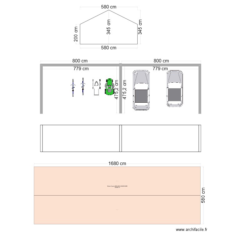 Atelier. Plan de 0 pièce et 0 m2