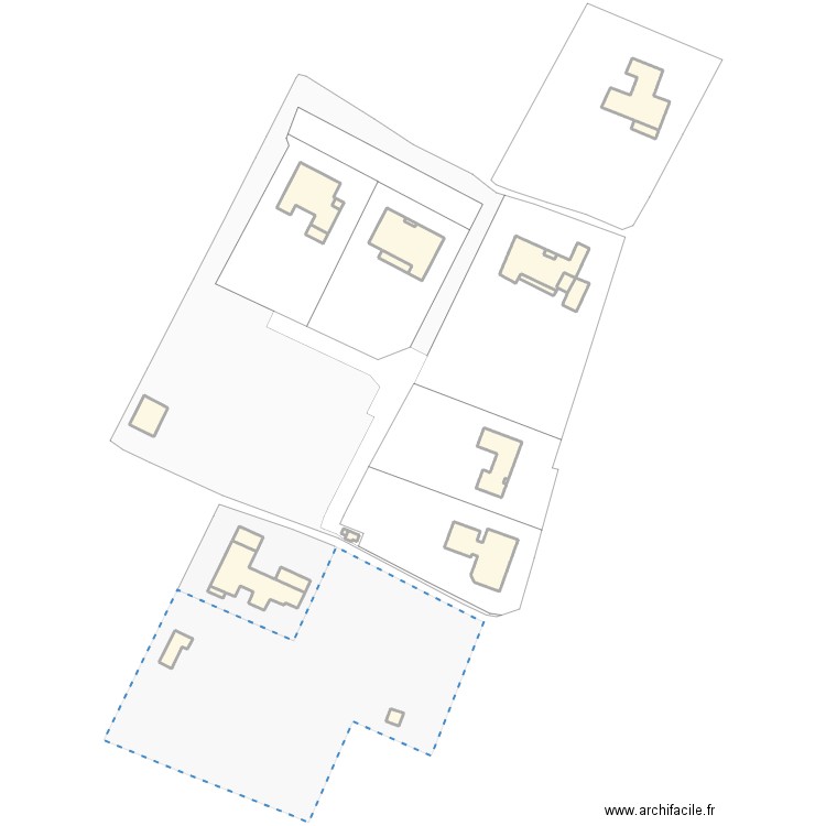 PLAN DE MASSE 2. Plan de 25 pièces et 1709 m2