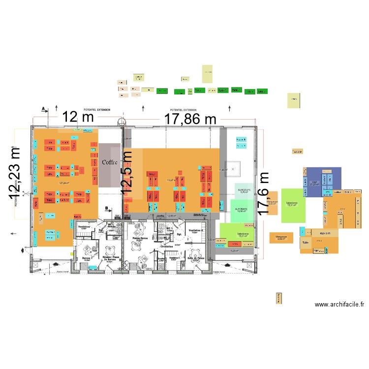 Bat 2. Plan de 0 pièce et 0 m2