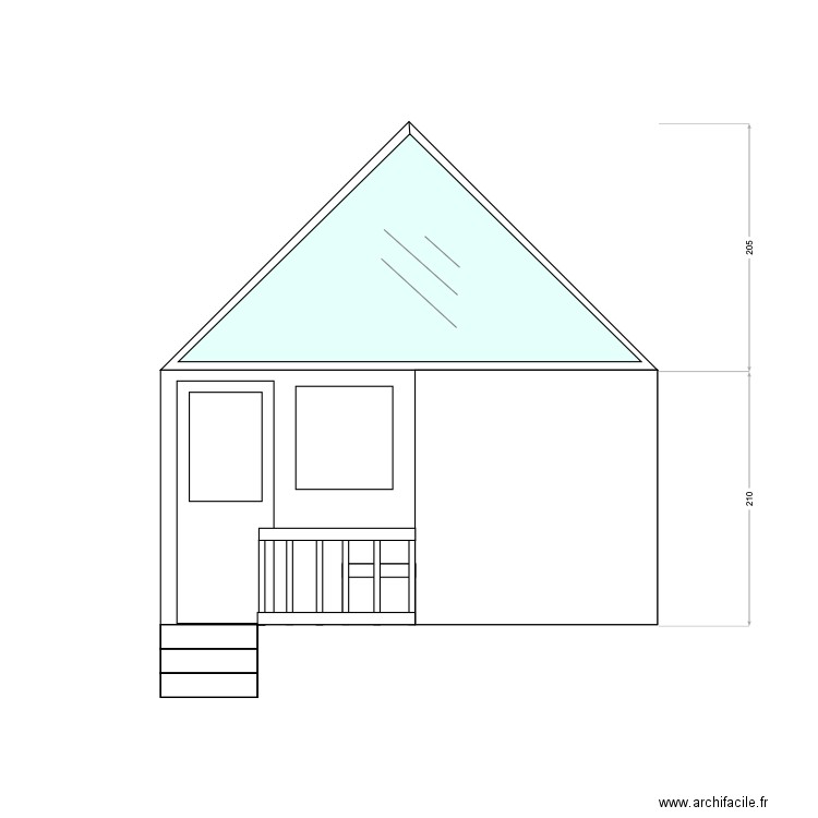 GAIA ELEVATION CABIN. Plan de 0 pièce et 0 m2