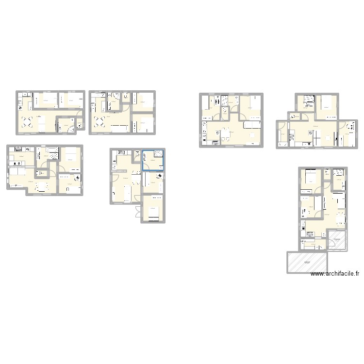 tiny house 40m2. Plan de 40 pièces et 346 m2