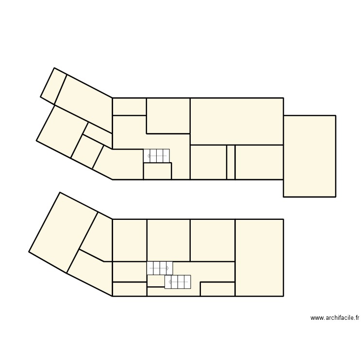 LOCTUDY BOUCHER. Plan de 23 pièces et 51 m2