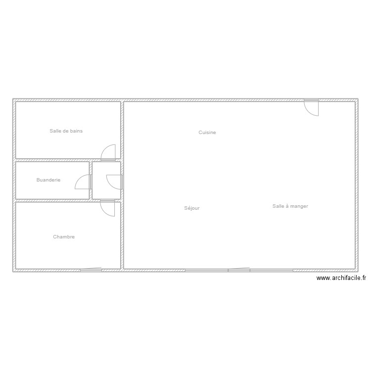 Fontaine . Plan de 5 pièces et 274 m2