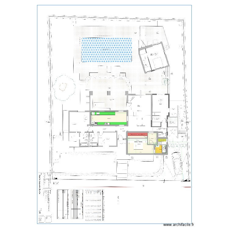 bini1. Plan de 5 pièces et 43 m2