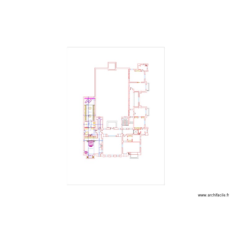 Salma Etage. Plan de 0 pièce et 0 m2