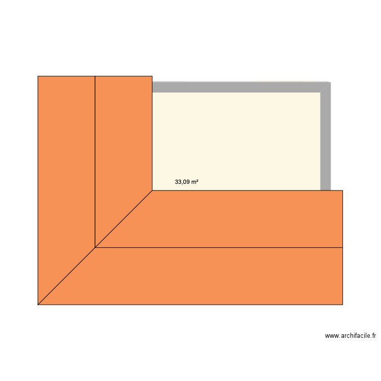 cave 3. Plan de 6 pièces et 95 m2