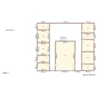 Double maison _ Belle Plaine 971_ Plan initial