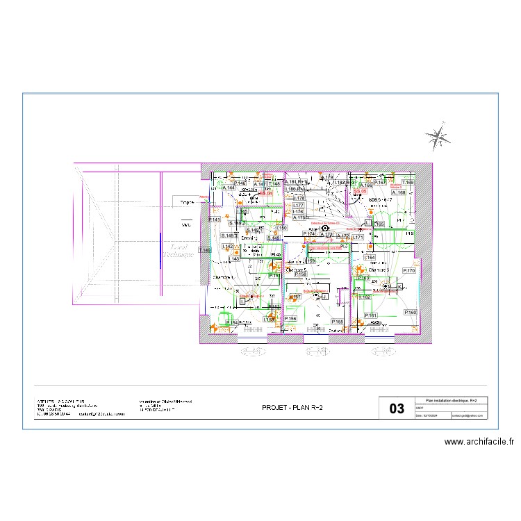 PLAN R+2. Plan de 0 pièce et 0 m2