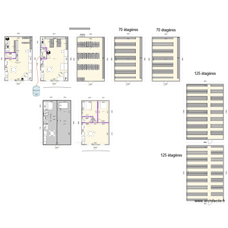 Hangar V4 - Maison. Plan de 13 pièces et 567 m2