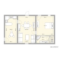 Appartement 4/2 REZ