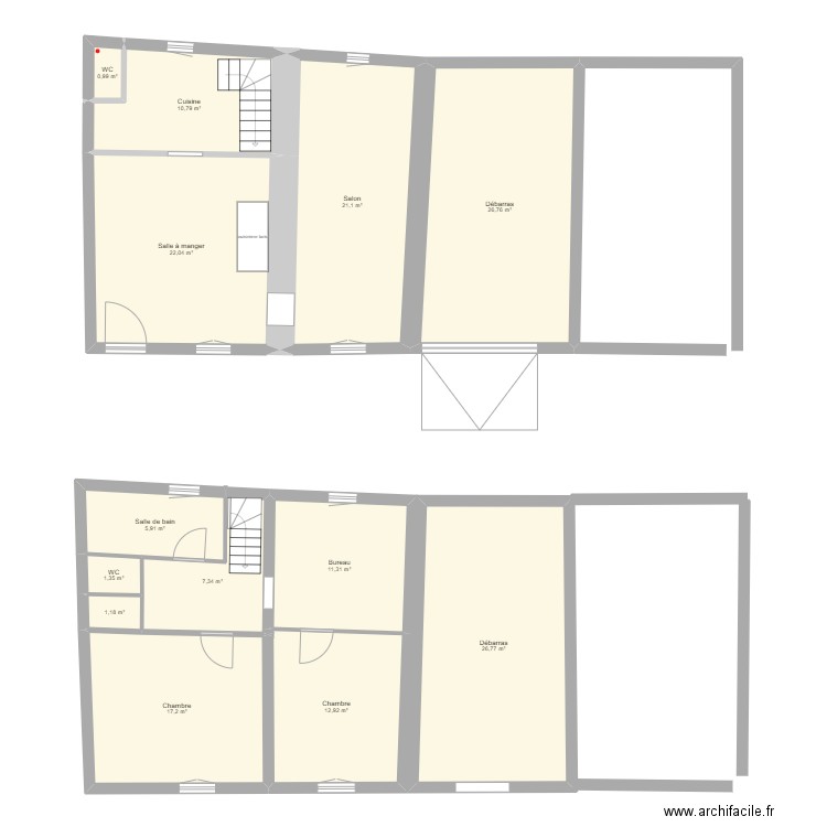 maison verthemex 1. Plan de 13 pièces et 166 m2