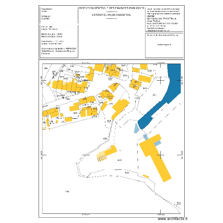 hucheloup. Plan de 0 pièce et 0 m2