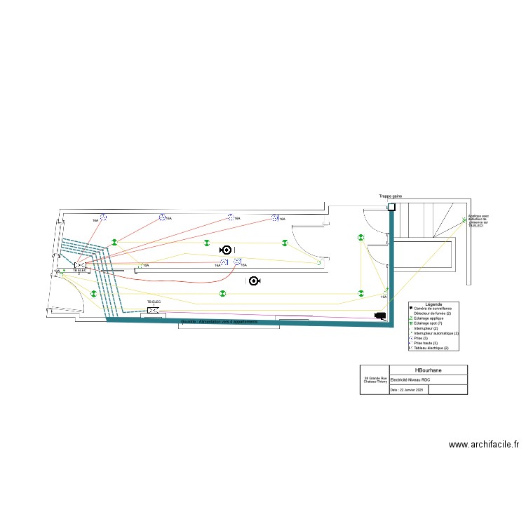 HBourhane-RDC11. Plan de 0 pièce et 0 m2