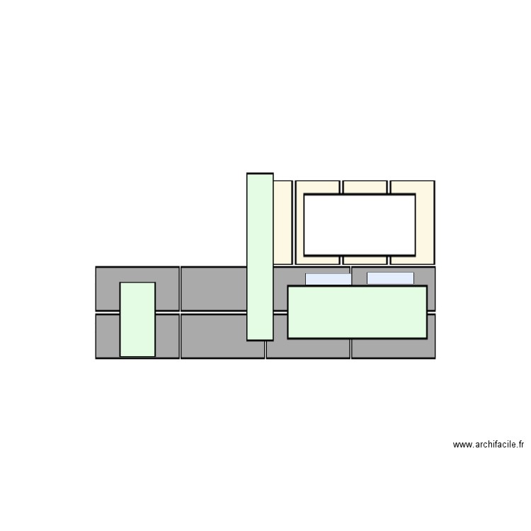 sdb matt. Plan de 0 pièce et 0 m2