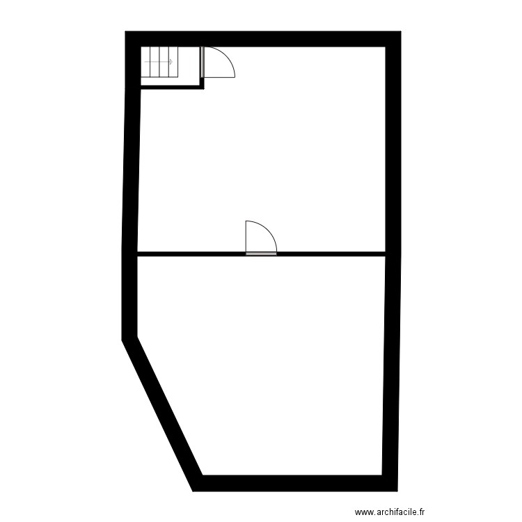 Toussaint. Plan de 18 pièces et 365 m2