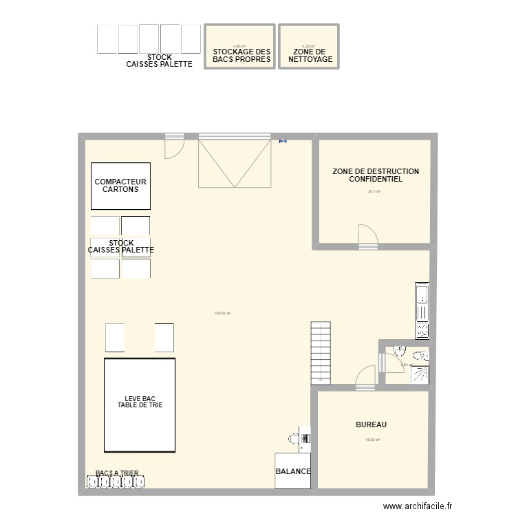 Elise Mondeville 1. Plan de 6 pièces et 211 m2