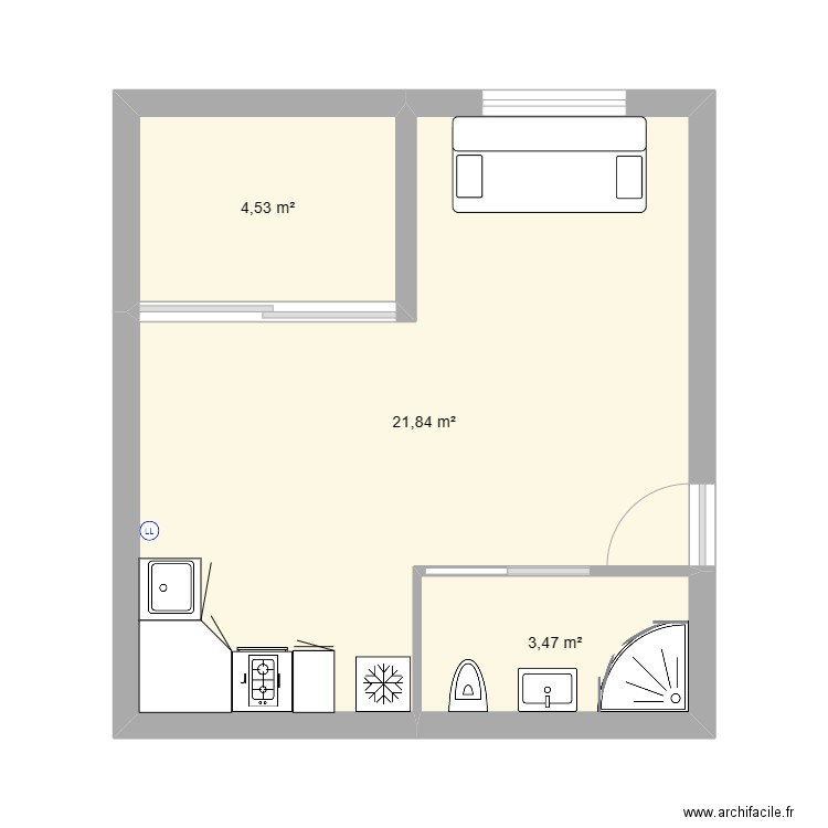 NORA V7. Plan de 0 pièce et 0 m2