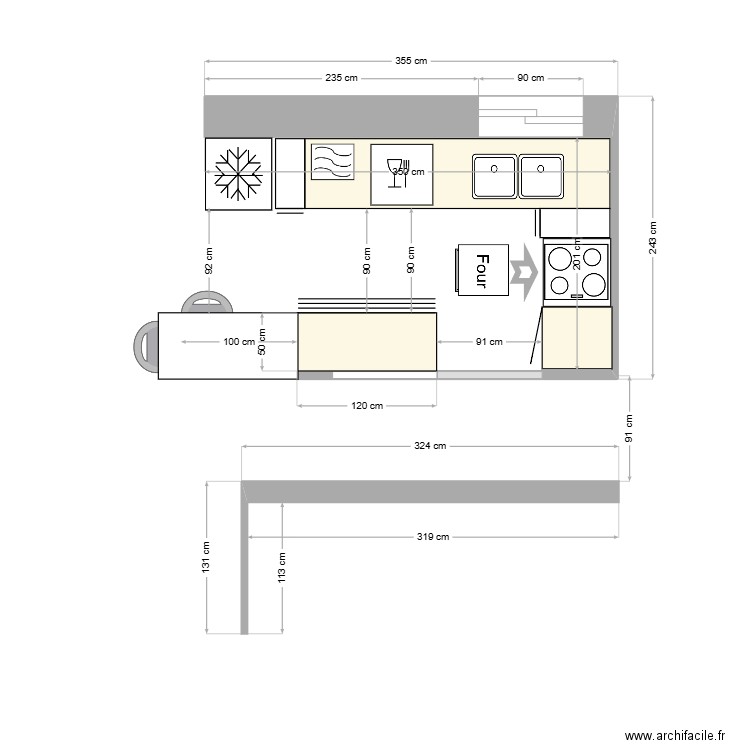 CUISINE rev 2. Plan de 0 pièce et 0 m2