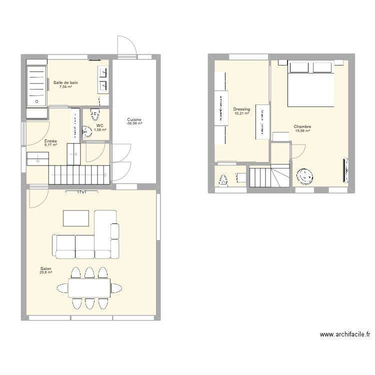 BURCHTLAAN RENOVATION CHAMBRE. Plan de 7 pièces et 88 m2