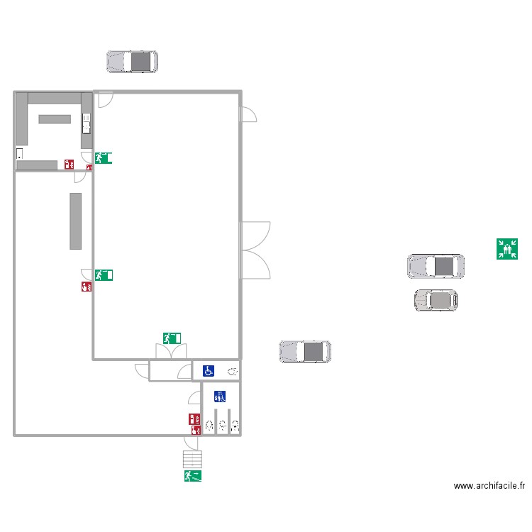 Old Dairy. Plan de 5 pièces et 246 m2