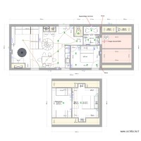 Plan gîte Grand Caugy