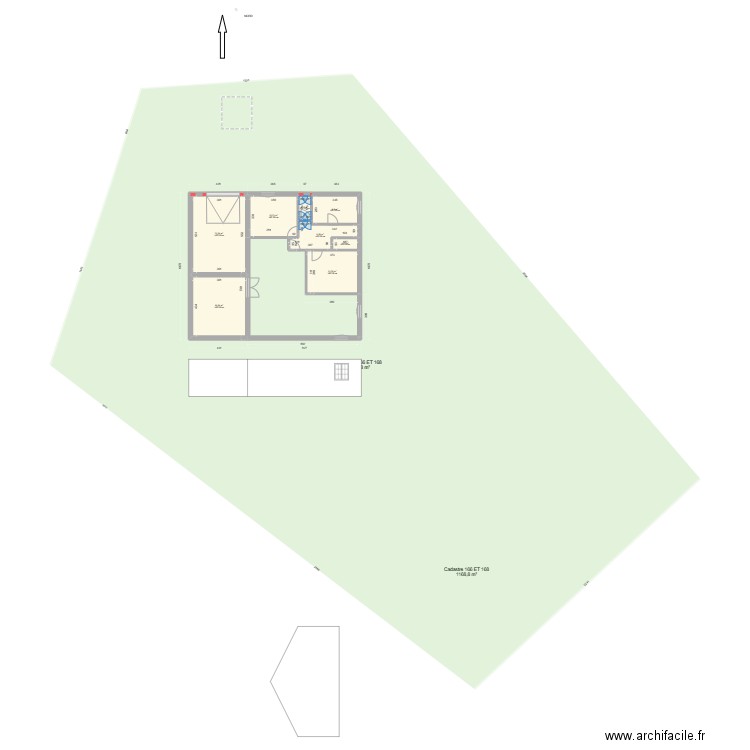 jean marc 2. Plan de 8 pièces et 78 m2