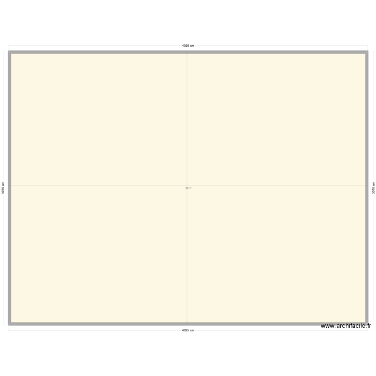 GOUANA M1 BASE. Plan de 1 pièce et 1201 m2