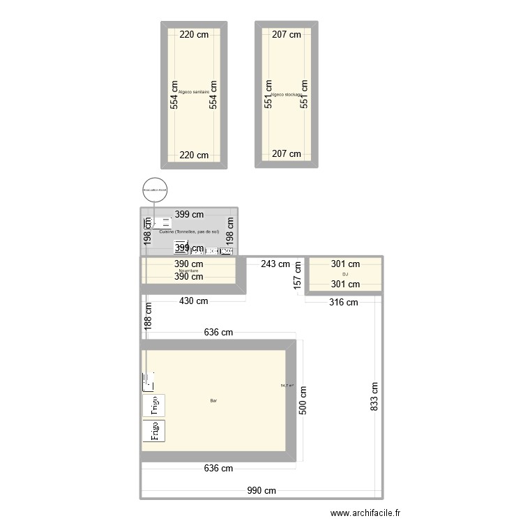 Stand Huma 2024 Valenton. Plan de 7 pièces et 120 m2