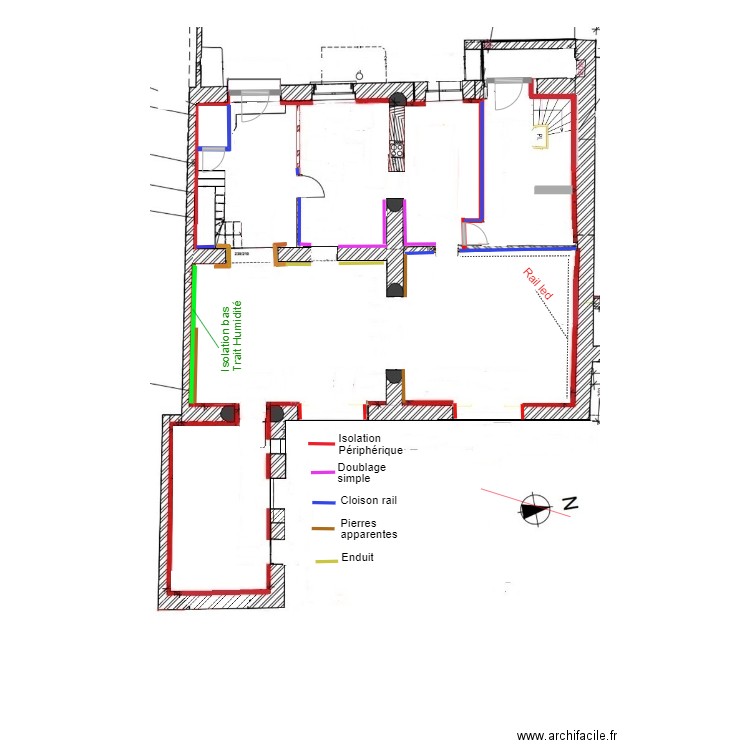 2024-06-10-Isolation RdC. Plan de 0 pièce et 0 m2