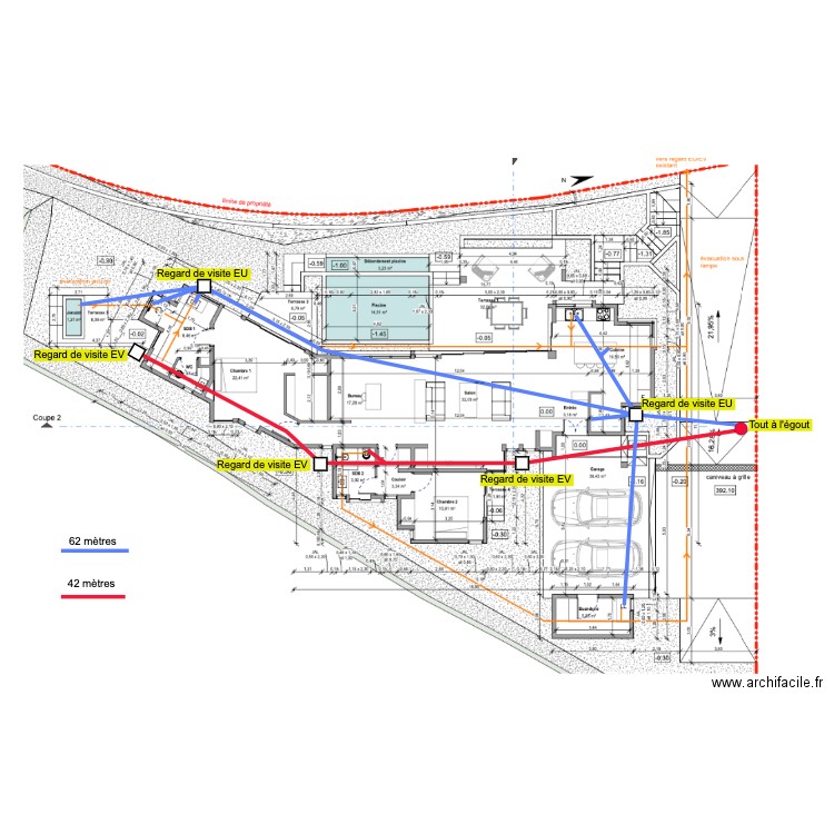 Plan EU EV. Plan de 0 pièce et 0 m2