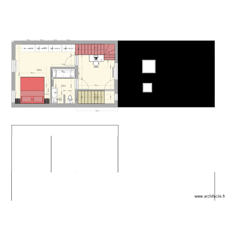 LUC & RUDY GOUY plan remodifié 3. Plan de 12 pièces et 126 m2