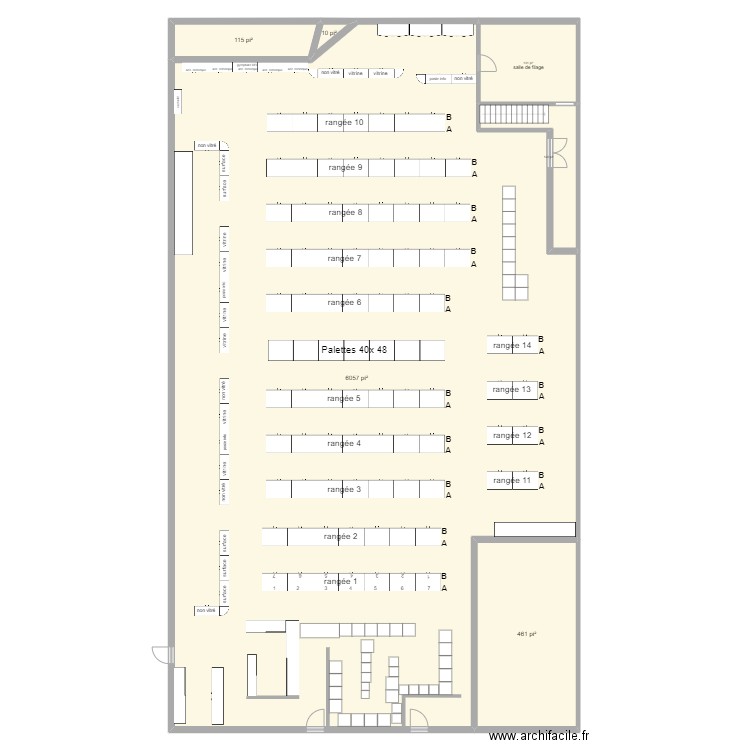 Mai 2024 - 1240 Boul Charest ouest . Plan de 6 pièces et 647 m2