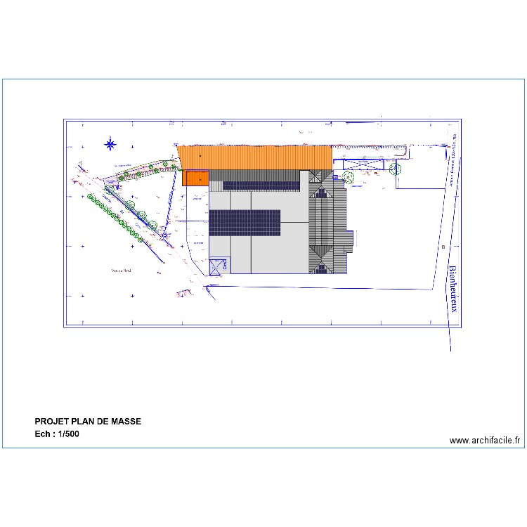 Plan BP 224 panneaux solaires installation possible 1. Plan de 0 pièce et 0 m2