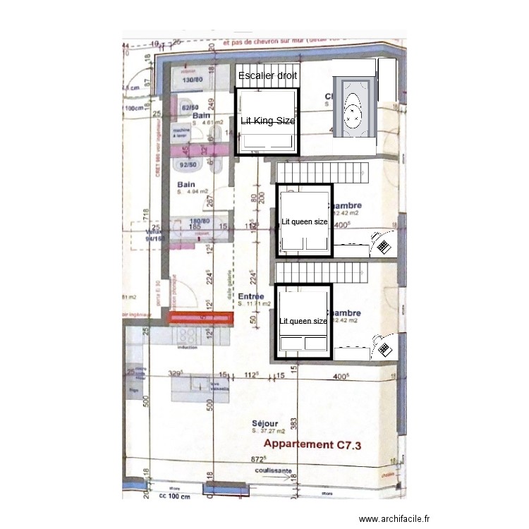 Mezzanine dans les chambres. Plan de 0 pièce et 0 m2