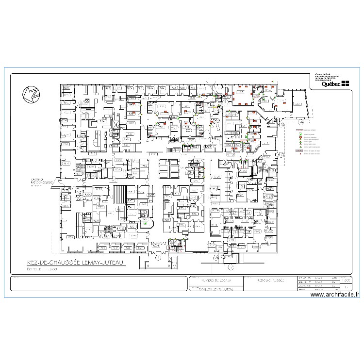 hopital RN appel de garde urgence. Plan de 0 pièce et 0 m2