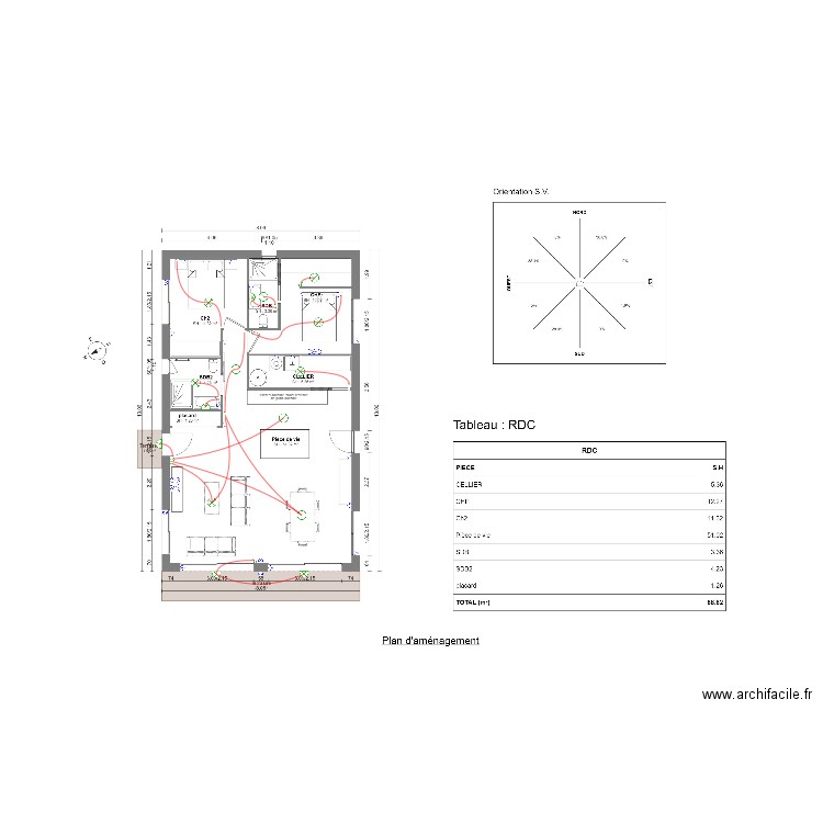 MOREAU ARBOR. Plan de 0 pièce et 0 m2